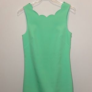 NEW J. Crew Factory Scalloped Trimmed Dress Sz 2